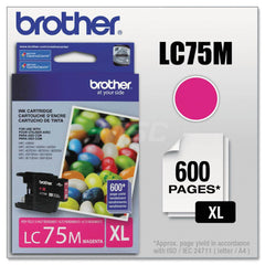 Brother - Office Machine Supplies & Accessories; Office Machine/Equipment Accessory Type: Ink Cartridge ; For Use With: Brother MFC-J280W; J425W; J430W; J435W; J5910DW; J625DW; J6510DW; J6710DW; J6910DW; J825DW; J835DW ; Color: Magenta - Exact Tool & Supply