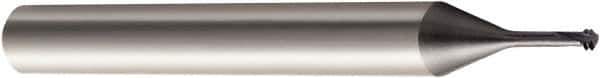 Sandvik Coromant - #1-64 UN, 0.0532" Cutting Diam, Solid Carbide Helical Flute Thread Mill - Internal Thread, 0.6mm LOC, 57mm OAL, 6mm Shank Diam - Exact Tool & Supply