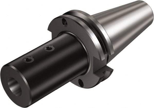 Sandvik Coromant - 40;3/4;40 System Size, Modular Tool Holding System Adapter - 80mm Projection, 40mm Body Diam, 5.837" OAL, Through Coolant - Exact Tool & Supply