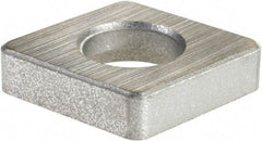 Sandvik Coromant - 3/4" Inscribed Circle, Toolholder Shim for Indexables - 1/4" Thick, 171.31 Shim Style, Positive Rake, Left Hand, Right Hand Cut - Exact Tool & Supply