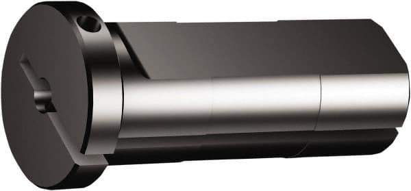 Sandvik Coromant - 1" ID x 1-1/2" OD, 1.7362" Head Diam, Slotted Hydraulic Chuck Sleeve - Steel, 3-15/16" Length Under Head, Through Coolant - Exact Tool & Supply