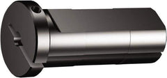 Sandvik Coromant - 8mm ID x 22mm OD, 1.1024" Head Diam, Slotted Hydraulic Chuck Sleeve - Steel, 2.1654" Length Under Head, Through Coolant - Exact Tool & Supply