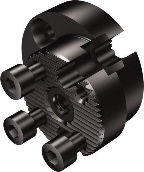 Sandvik Coromant - SL50 Outside Modular Connection, SL32 Inside Modular Connection, CoroTurn to CoroTurn Reducing Adapter - 23mm Projection, 23mm OAL - Exact Tool & Supply