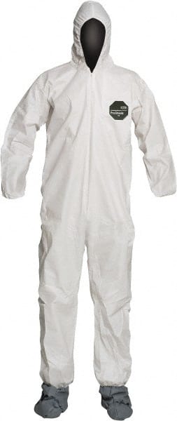 Dupont - Pack of 25 Size L SMS General Purpose Coveralls - Exact Tool & Supply