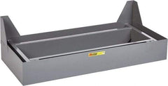 Little Giant - 25 Gal Sump, Steel Spill Deck or Pallet - 45-1/4" Long x 20-1/4" Wide x 13-1/4" High - Exact Tool & Supply