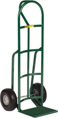 Little Giant - 600 Lb Capacity 49" OAH Hand Truck - Loop Handle, Steel, Flat-Free Microcellular Foam Wheels - Exact Tool & Supply