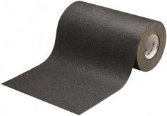 Ability One - Black Solid Color Anti-Slip Vinyl Tape - 18" Wide x 60' Long x 0.028" Thick, General Traffic - Exact Tool & Supply