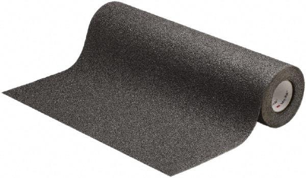 Ability One - Black Solid Color Anti-Slip Vinyl Tape - 24" Wide x 30' Long x 0.048" Thick, General Traffic - Exact Tool & Supply