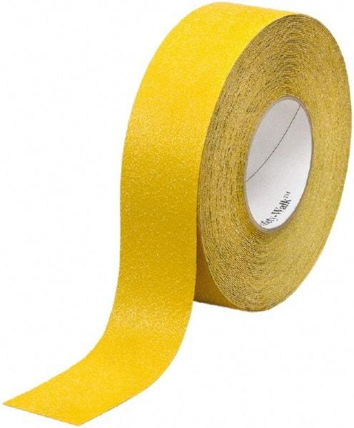 Ability One - Black Solid Color Anti-Slip Vinyl Tape - 6" Wide x 60' Long x 0.036" Thick, General Traffic - Exact Tool & Supply