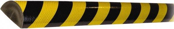 PRO-SAFE - Polyurethane Foam Type C+ Surface Guard - Black/Yellow - Exact Tool & Supply