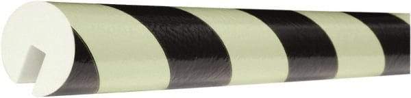 PRO-SAFE - Polyurethane Foam Type B Corner Guard - Glow - Exact Tool & Supply
