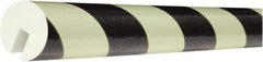 PRO-SAFE - Polyurethane Foam Type B Corner Guard - Glow - Exact Tool & Supply
