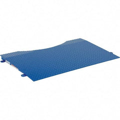 Vestil - 48" Long x 30" Wide, Steel Approach Ramp - 4,000 Lb Load Limit - Exact Tool & Supply