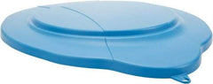 Vikan - 5 Gal Polypropylene Pail Lid - Blue, For Use with Vikan 5 Gal Pail - Exact Tool & Supply