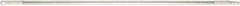 Vikan - 52 x 1" Aluminum Squeegee Handle - European Threaded Connection, White - Exact Tool & Supply