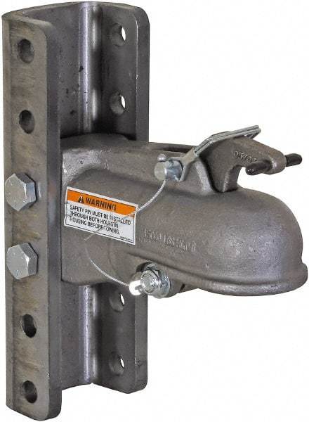 Buyers Products - 2-5/16" Ball Size Channel Hitch Coupler - 15,000 Lb Max Capacity, Plain Finish - Exact Tool & Supply