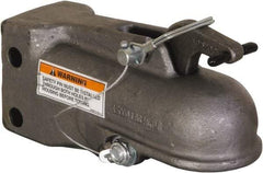 Buyers Products - 2-5/16" Ball Size Channel Hitch Coupler - 15,000 Lb Max Capacity, Plain Finish - Exact Tool & Supply