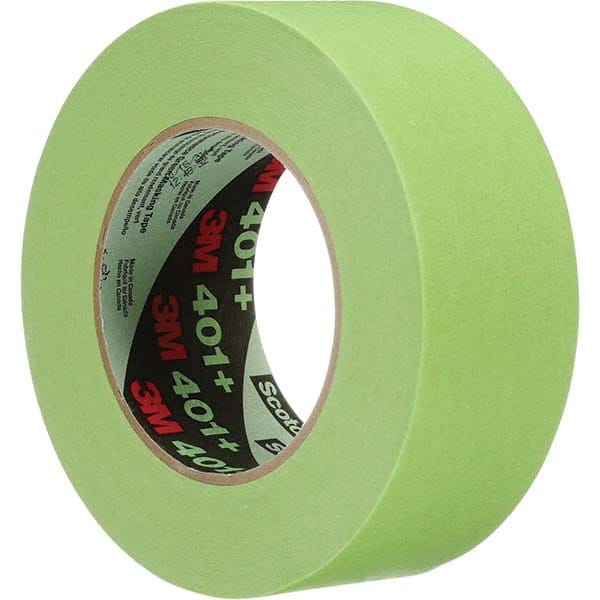 3M - 144mm Wide x 55 m x 6.7 mil Green Paper Masking Tape - Exact Tool & Supply
