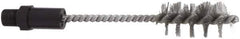 Value Collection - Blow Gun Steel Wire Brush - 1/4 NPT, 8-1/4" Long - Exact Tool & Supply