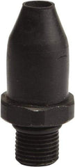 Value Collection - Blow Gun Rubber Tip - 1/4 NPT, 1.4" Hose Length - Exact Tool & Supply