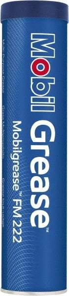 Mobil - 13.7 oz Cartridge Lithium General Purpose Grease - White, Food Grade, 500°F Max Temp, NLGIG 2, - Exact Tool & Supply