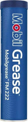 Mobil - 13.7 oz Cartridge Lithium General Purpose Grease - White, Food Grade, 500°F Max Temp, NLGIG 2, - Exact Tool & Supply