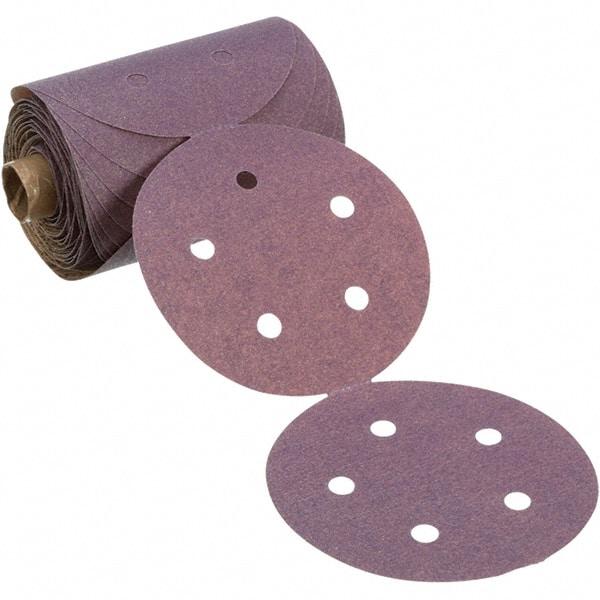 3M - 5" Diam, 150 Grit Ceramic Adhesive PSA Disc - Exact Tool & Supply