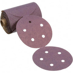 3M - 5" Diam, 150 Grit Ceramic Adhesive PSA Disc - Exact Tool & Supply