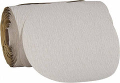 3M - 6" Diam, 120 Grit Aluminum Oxide Adhesive PSA Disc - Fine Grade, Reddish Brown, Film Backing, Flexible, Use with Random Orbital Sanders - Exact Tool & Supply