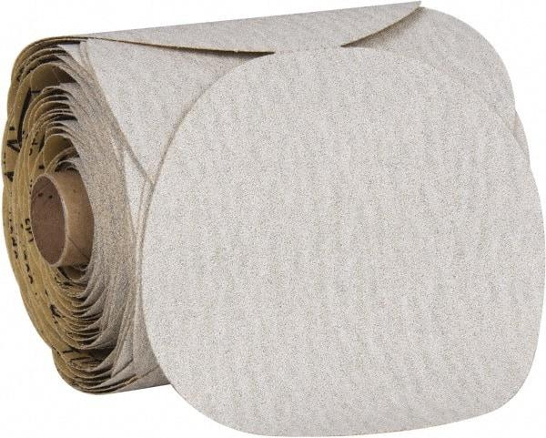 3M - 5" Diam, 80 Grit Ceramic Adhesive PSA Disc - Exact Tool & Supply