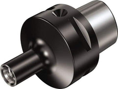 Sandvik Coromant - C4 Taper Shank 15.4mm Hole End Mill Holder/Adapter - 1.9291" Projection, Through-Spindle & Through-Bore Coolant - Exact Tool & Supply