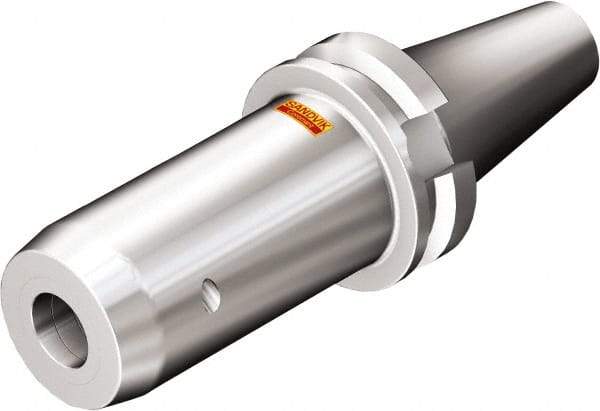 Sandvik Coromant - BT40 Taper Shank, 25mm Hole Diam, Hydraulic Tool Holder/Chuck - 65mm Nose Diam, 94mm Projection, Through Coolant - Exact Tool & Supply