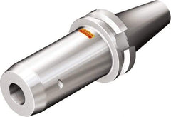 Sandvik Coromant - BT40 Taper Shank, 25mm Hole Diam, Hydraulic Tool Holder/Chuck - 65mm Nose Diam, 94mm Projection, Through Coolant - Exact Tool & Supply