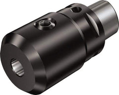Sandvik Coromant - C6;25 System Size, Modular Tool Holding System Adapter - 80mm Projection, 49mm Body Diam, 118mm OAL, Through Coolant - Exact Tool & Supply