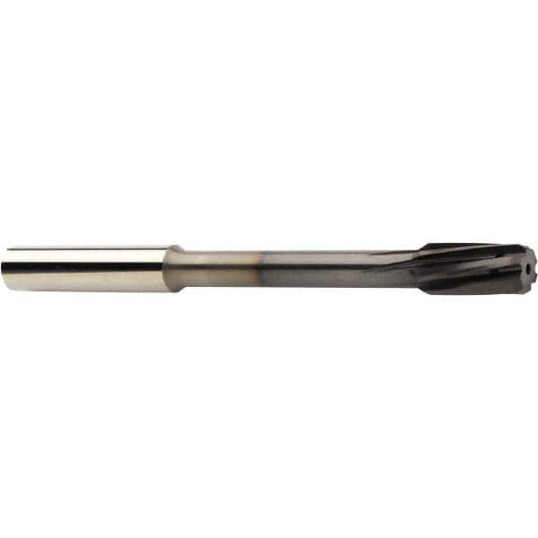 Sandvik Coromant - 9.97mm Solid Carbide 6 Flute Chucking Reamer - Exact Tool & Supply