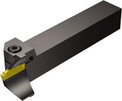 Sandvik Coromant - F123, Right Hand, 0.4701" Max Depth of Cut, Indexable Grooving Tool Holder - N123G2-0300-0003-TF Insert Compatibility, 1" Shank Height, 1" Shank Width, 6" OAL - Exact Tool & Supply