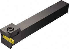 Sandvik Coromant - R/LG123..C, Left Hand, Indexable Grooving Tool Holder - N123G2-0300-0003-TF Insert Compatibility, 20mm Shank Height, 20mm Shank Width, 125mm OAL - Exact Tool & Supply