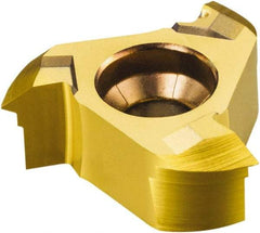 Sandvik Coromant - 3.5mm Pitch, Internal Thread, Metric 60° Standard, MM-TH 1025 Grade Thread Mill Insert - Carbide - Exact Tool & Supply