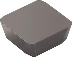 Sandvik Coromant - SMK53 Grade SMA Carbide Milling Insert - Uncoated, 4.76mm Thick, 15.88mm Inscribed Circle, 0.85mm Corner Radius - Exact Tool & Supply