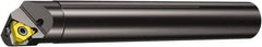 Sandvik Coromant - Internal Thread, Right Hand Cut, 3/4" Shank Width x 3/4" Shank Height Indexable Threading Toolholder - 10" OAL, Various Insert Compatibility, 266.RL Toolholder, Series CoroThread 266 - Exact Tool & Supply