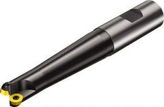 Sandvik Coromant - 12mm Cutting Diam, 3.5mm Max Depth of Cut, 16mm Diam Weldon Shank, Indexable Copy End Mill - Screw Holding Method, R300-0720.. Insert Style, R300..Bxx Toolholder - Exact Tool & Supply