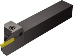 Sandvik Coromant - F123, Internal or External, Right Hand, 0.67" Max Depth of Cut, Indexable Grooving Tool Holder - N123F2-0250-0002-CM Insert Compatibility, 1" Shank Height, 1" Shank Width, 5" OAL - Exact Tool & Supply
