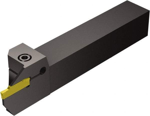 Sandvik Coromant - R/LF123..D, Internal or External, Left Hand, 17.02mm Max Depth of Cut, Indexable Grooving Tool Holder - N123F2-0250-0002-CM Insert Compatibility, 25.4mm Shank Height, 25.4mm Shank Width, 127mm OAL - Exact Tool & Supply