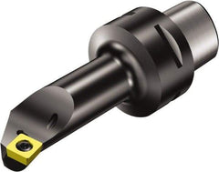 Sandvik Coromant - Right Hand Cut, Size C5, SCMT 09 T3 08 & SCMT 3(2.5)2 Insert Compatiblity, Internal Modular Turning & Profiling Cutting Unit Head - 13mm Ctr to Cutting Edge, 82.23mm Head Length, Through Coolant, Series CoroTurn 107 - Exact Tool & Supply