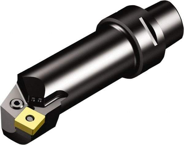 Sandvik Coromant - Right Hand Cut, Size C6, SNMG 12 04 08 & SNMG 432 Insert Compatiblity, External Modular Turning & Profiling Cutting Unit Head - 22mm Ctr to Cutting Edge, 113.05mm Head Length, Through Coolant, Series T-Max P - Exact Tool & Supply