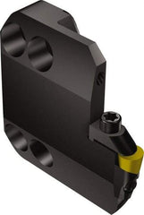 Sandvik Coromant - SL70-CRDCR/L Insert, 18mm Head Length, Modular Grooving Cutting Unit Head - Left Hand Cut, System Size 70, Through Coolant, Series T-Max - Exact Tool & Supply