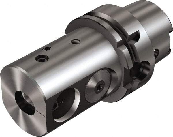 Sandvik Coromant - 12mm Bore Diam, 50mm Body Diam x 64mm Body Length, Boring Bar Holder & Adapter - Internal Coolant - Exact Tool & Supply