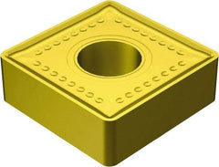 Sandvik Coromant - SNMM646 MR Grade 2035 Carbide Turning Insert - TiAlN/TiN Finish, 90° Square, 3/4" Inscr Circle, 1/4" Thick, 3/32" Corner Radius - Exact Tool & Supply