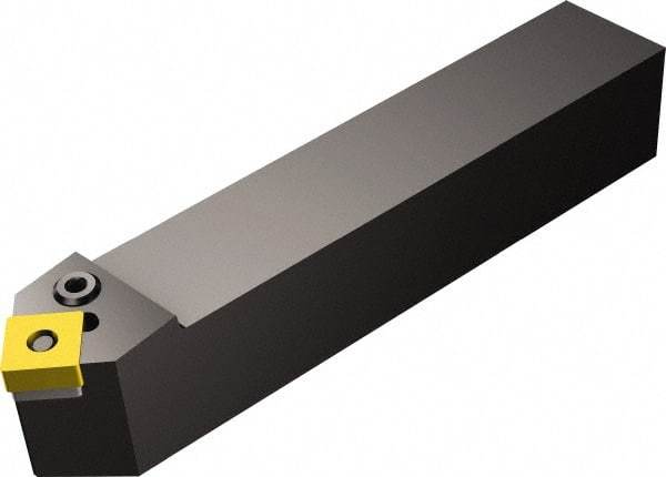 Sandvik Coromant - PSDNN, Neutral Cut, 45° Lead Angle, 32mm Shank Height x 25mm Shank Width, Negative Rake Indexable Turning Toolholder - 170mm OAL, SNMG 12 04 08, SNMG 432 Insert Compatibility, Series T-Max P - Exact Tool & Supply