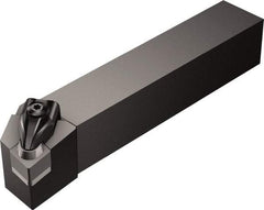 Sandvik Coromant - CCLN, Right Hand Cut, -5° Lead Angle, 1" Shank Height x 1" Shank Width, Negative Rake Indexable Turning Toolholder - 6" OAL, CNGN 12 07 08 Insert Compatibility, Series T-Max - Exact Tool & Supply
